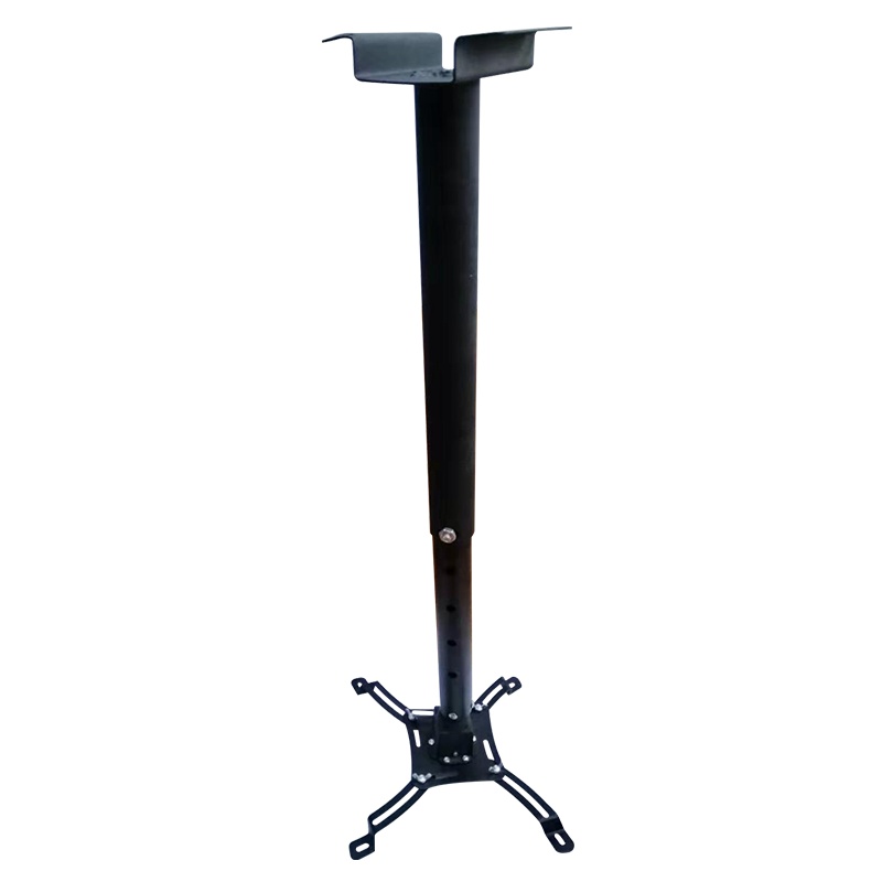 宏燕投影仪吊架投影仪支架可调投影机吊架伸缩架 长度550mm-750mm(黑色)