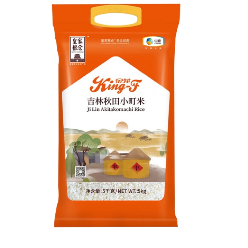 中粮金盈 皇家粮仓 金花吉林秋田小町米5kg