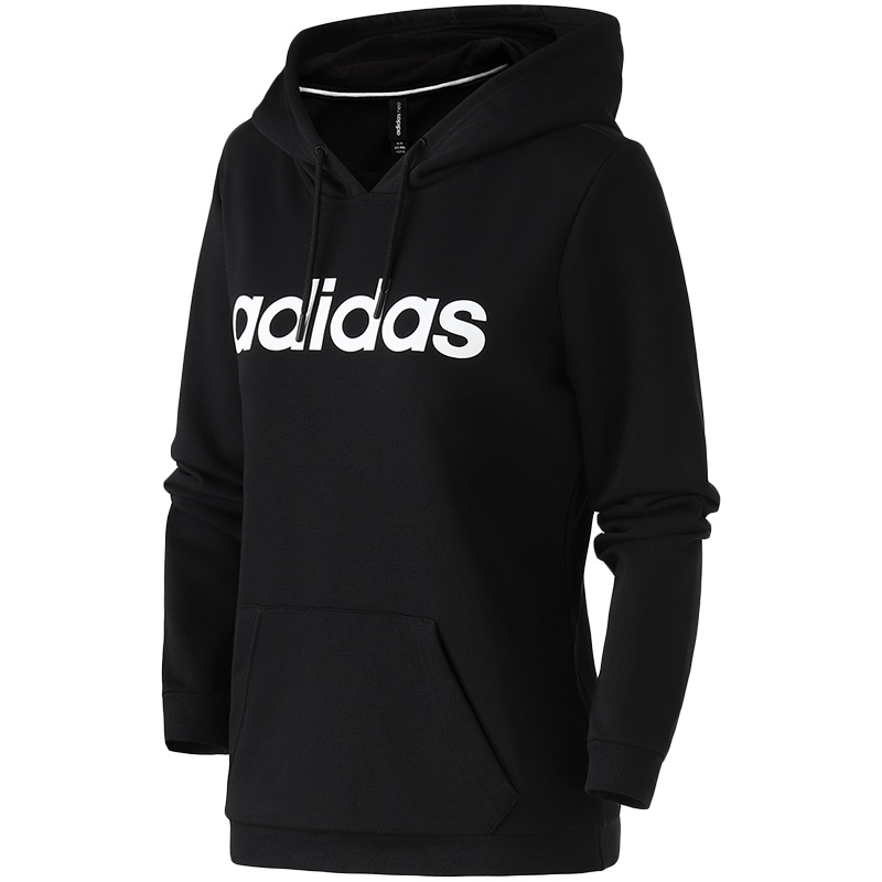 【自营】adidas阿迪达斯NEO女装休闲套头衫连帽卫衣运动服DW7955