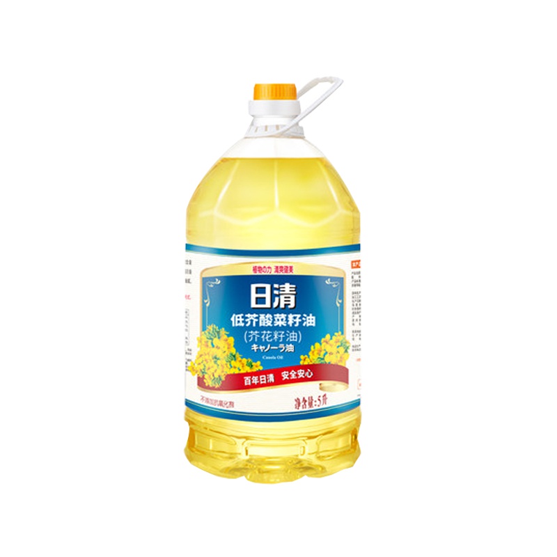 日清低芥酸菜籽油5L