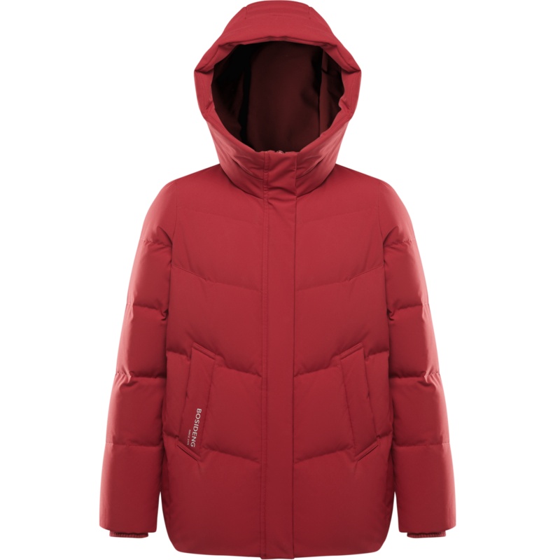 波司登新款女装妈妈装中老年大码短款冬季简约羽绒服B00145968