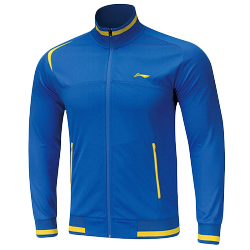 李宁卫衣男款开衫无帽卫衣