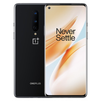 一加手机 8 黑镜 12GB+256GB 5G旗舰 90Hz高清柔性屏 骁龙865 180g轻薄手感 超清超广角拍照手机 肉眼可见的出类拔萃