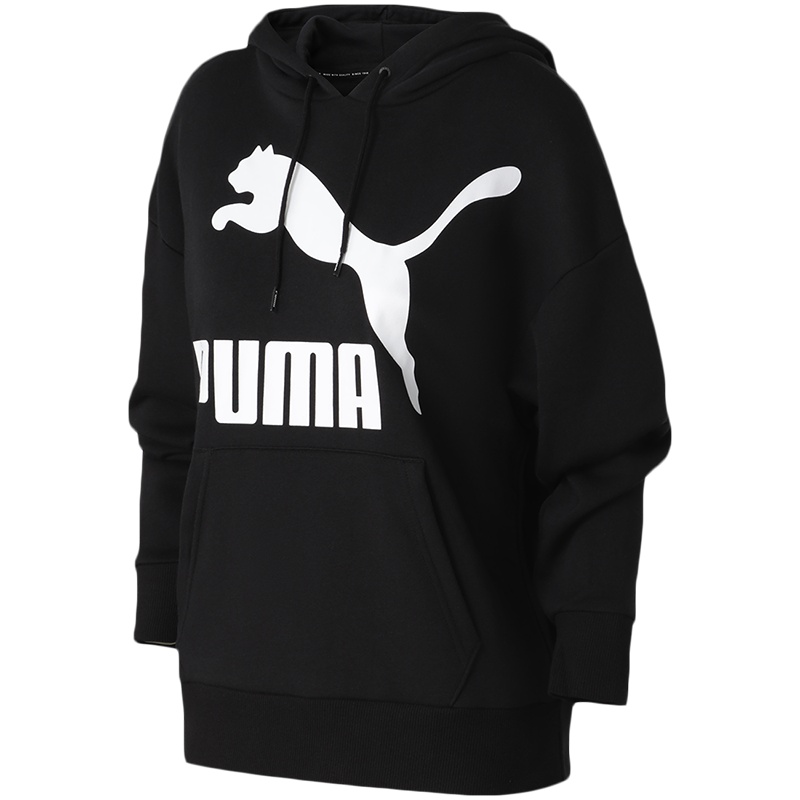 PUMA彪马女装运动服休闲针织连帽卫衣599197