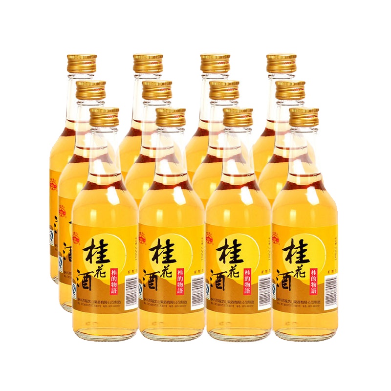 古越龙山 果酒 桂花酒 桂的物语 330ml*12瓶 整箱装