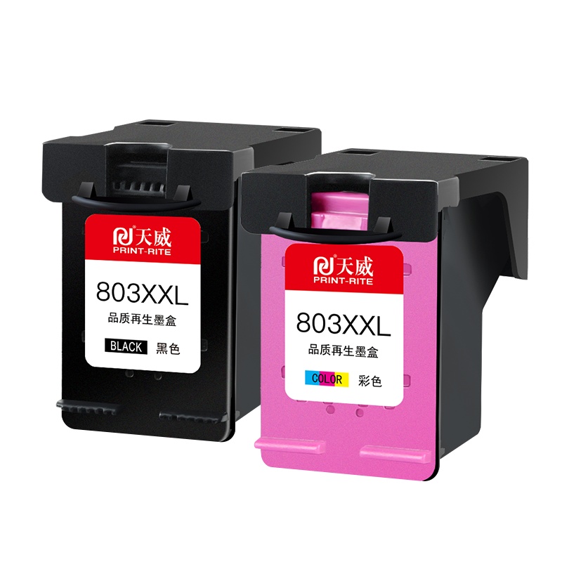 天威 适用惠普803墨盒可加墨hp2132 1112 2620 2622 2621 2131 2623打印机墨盒墨水