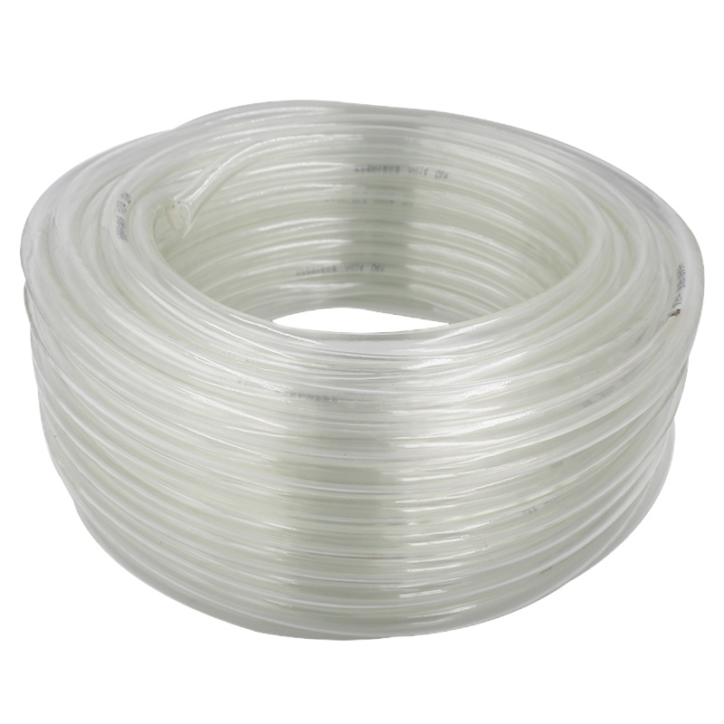 AB06531 水管水平管塑料管透明套管皮管穿线pvc透明软管水平水管 内径10mm壁厚1mm80米