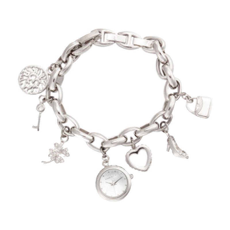 安妮克莱因（ANNE KLEIN）魅力潮流系列简约时尚手链造型学院风石英女表10/7605CHRM