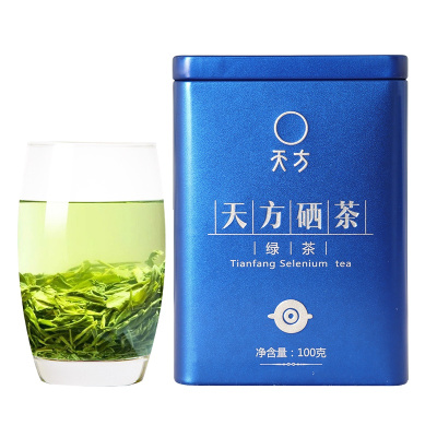 2025年新茶春茶安徽天方100g一级硒茶绿茶 绿茶茶叶 石台硒茶 罐装