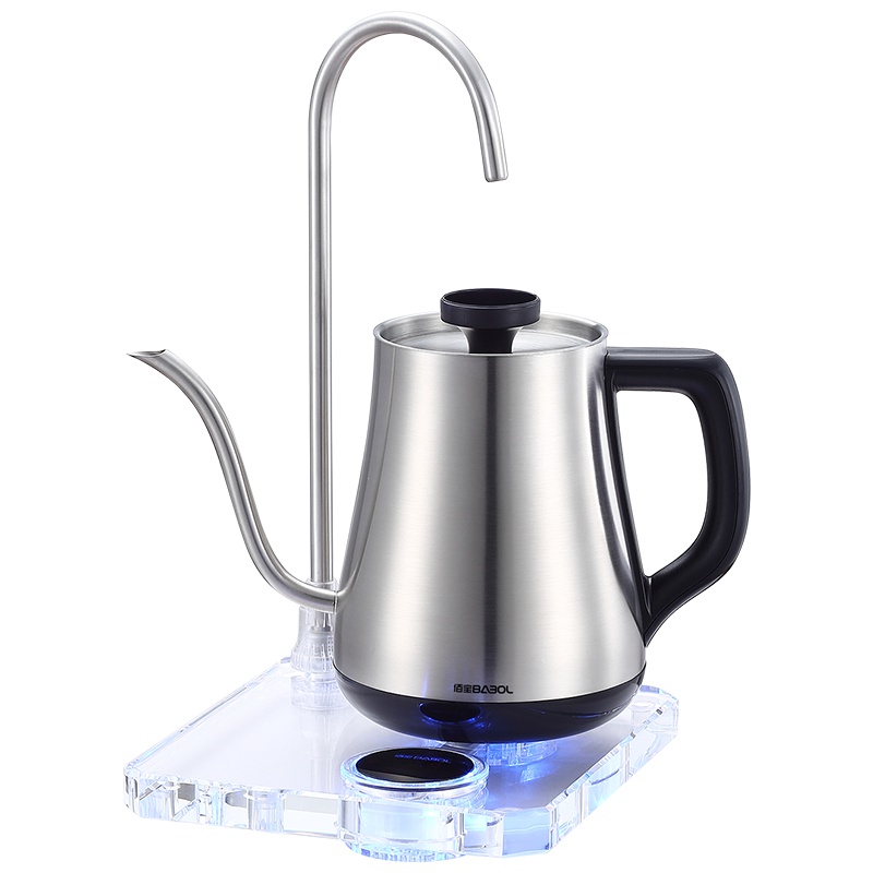 佰宝(Babol)电水壶 DCH-802烧水壶自动上水电热水壶家用全自动泡茶煮茶壶全不锈钢壶体底盘加热办公室煮茶