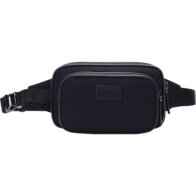 阿玛尼 EMPORIO ARMANI 男士织物胸包斜挎包腰包Y4O332 Y055J