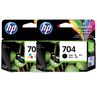 惠普 HP 704号黑色彩色墨盒CN692AA CN693AA适用与HP Deskjet 2010 2060