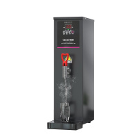 乐创(lecon)开水机商用双头步进式开水器 30L全自动电热热水器不锈钢奶茶店设备全套 KW-10SA