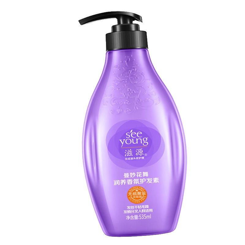 滋源 535ml 曼妙花舞润养香氛护发素 1瓶装(单位:件)