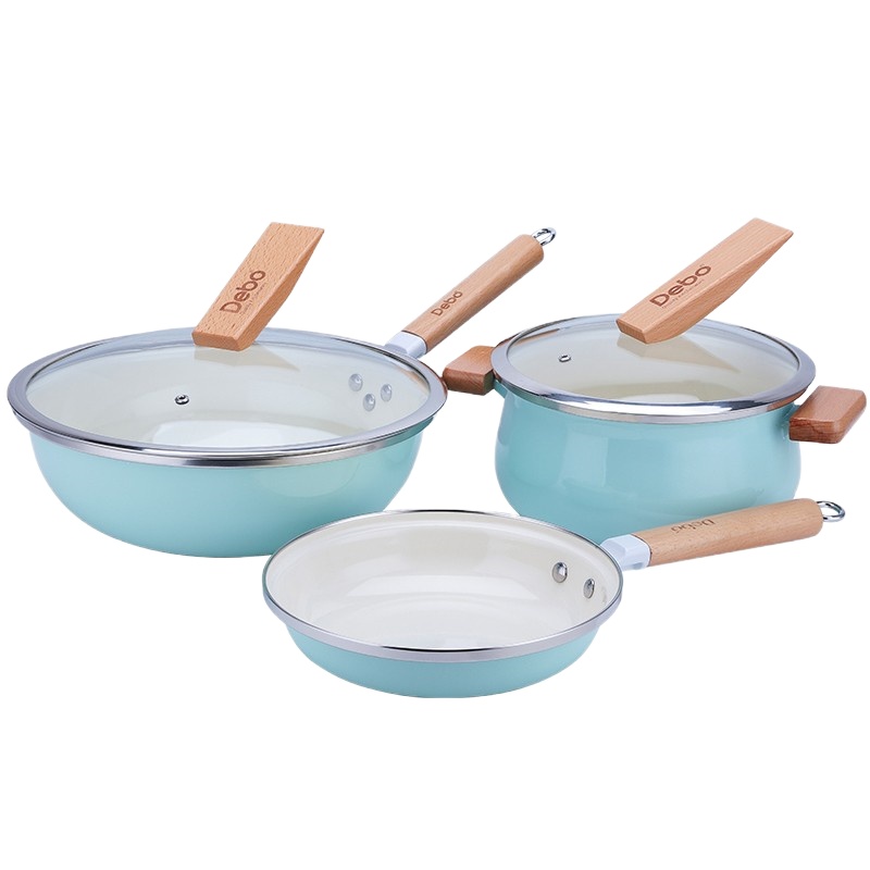 Debo德铂 伊斯科炒锅煎锅汤锅厨具三件套DEP-600 单套装