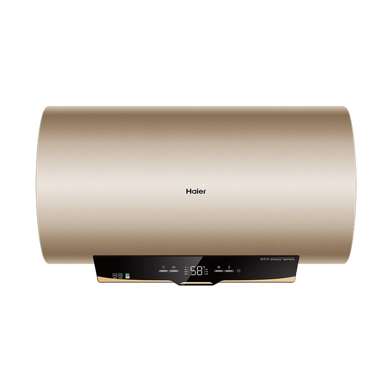 海尔(Haier)电热水器家用80升储水式电热水器 3300W变频速热 智能大屏 金刚三层内胆 防电墙P-M-5-U