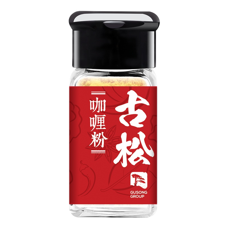 古松 咖哩粉35g 瓶装粉 咖喱调料 做咖喱饭 咖喱鸡块 咖喱牛肉 厨房调料 香辛料调味品