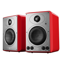 惠威(HIVI)H5MKII多媒体有源音箱 电脑音箱 红色