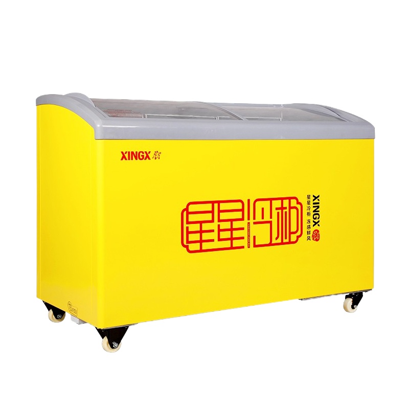 星星(XINGX) 366升冰柜商用冷柜雪糕柜展示柜单温冰柜冷藏冷冻转换柜 卧式冷柜冷藏展示柜SD/SC-366SY