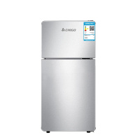 志高(CHIGO) 102升 双门小冰箱 迷你 两门小冰箱 家用 小型电冰箱 (星光银)