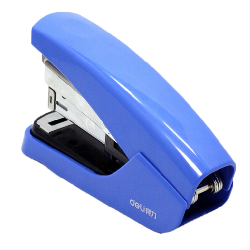 [精选]得力(deli)省力订书机 颜色随机0372