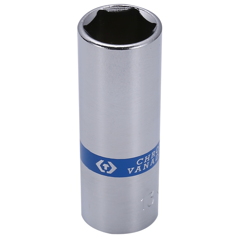 藍帶 1/4"DR.手动加长六角套筒 223513M