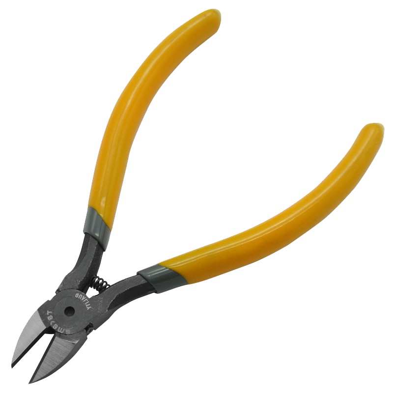 takama(高松)109125 5英寸水口钳 电子剪切钳 塑料钳 斜口钳 偏口钳 剪线钳 夹持类工具弧面发黑