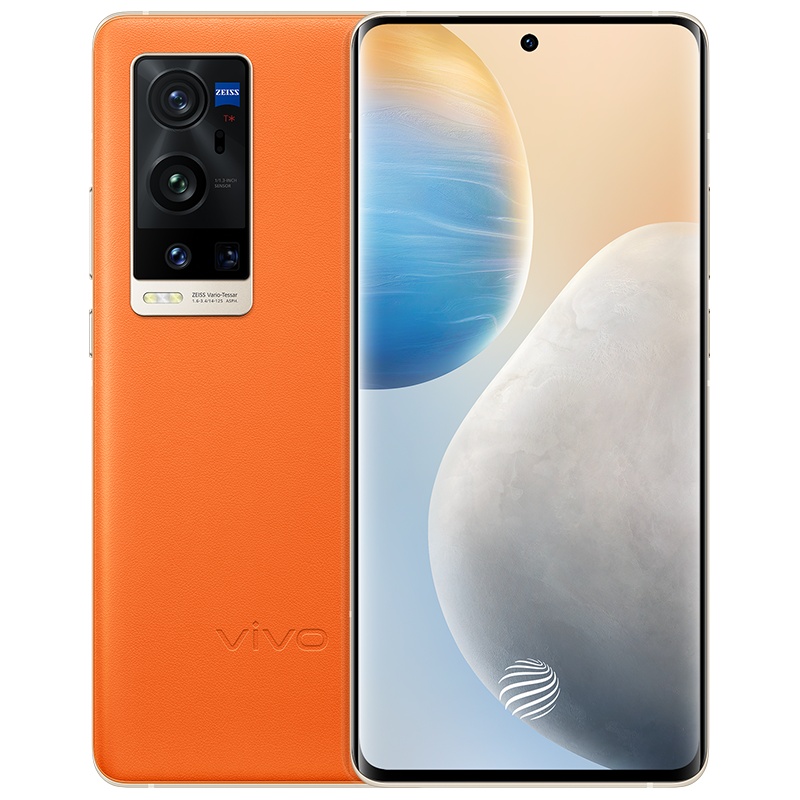 vivo X60 Pro+ 8G+128G 经典橙 旗舰5G新品手机 高通骁龙888芯片 超清一亿模式+蔡司光学镜头双主摄 60倍超级变焦 第二代超稳微云台 双模5G全网通