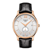 天梭(TISSOT)俊雅系列皮带男士自动机械表 T063.428.36.038.00