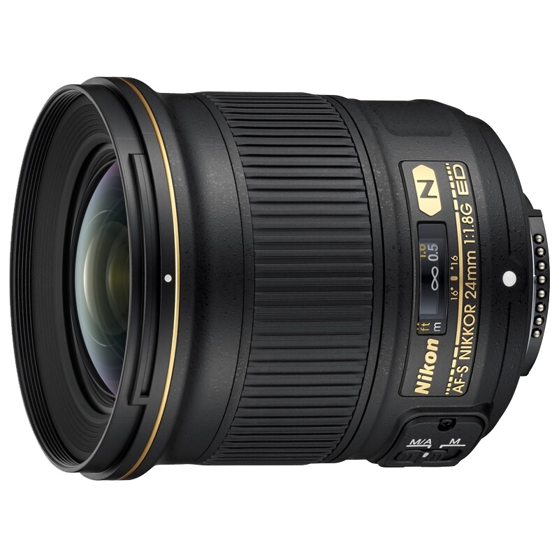 尼康(Nikon) AF-S 24mm f/1.8G ED 尼康卡口 72mm口径 广角定焦镜头
