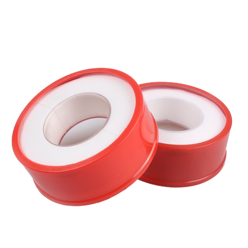 生料带加厚宽密封防水胶带大红卷聚四氟乙烯