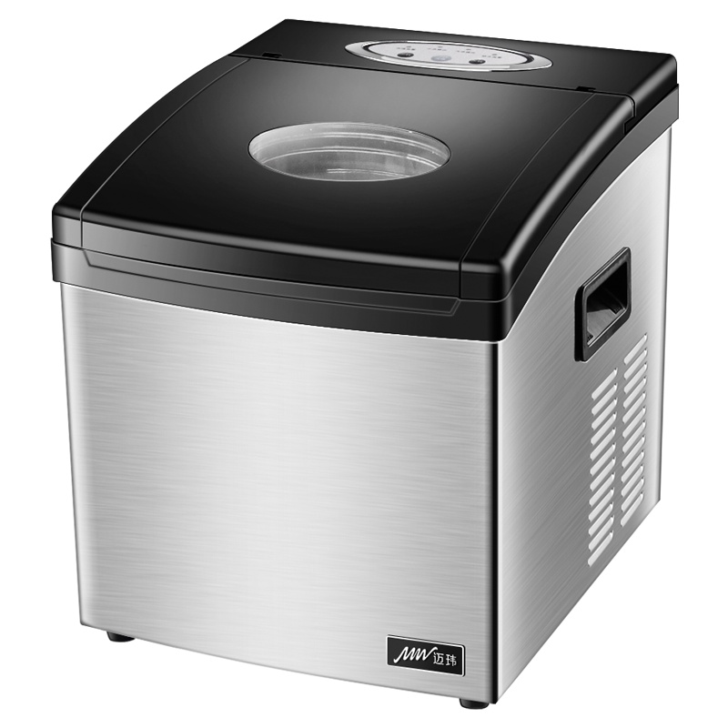 迈玮MW 制冰机商用制冰机冰块机奶茶店家用小型迷你全自动大型方冰机