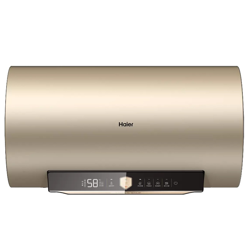 Haier/海尔电热水器100升3300W变频速热 七星级净水洗APP智控4.5倍大水量水质健康可视健康抑菌 GA3