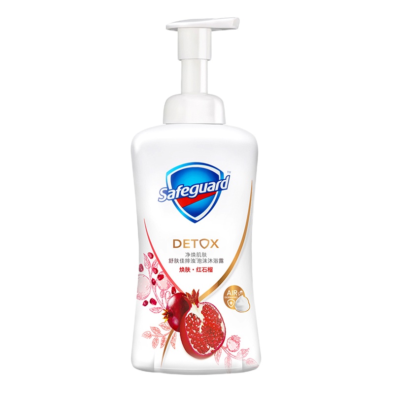 舒肤佳焕肤红石榴泡沫沐浴露500ml