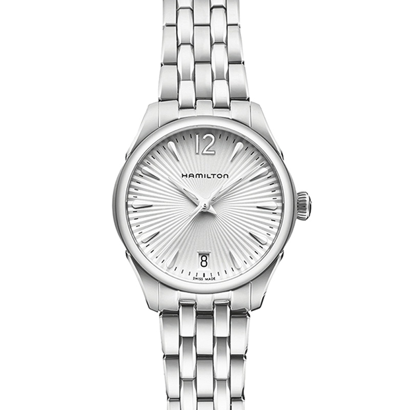 汉米尔顿(Hamilton)瑞士手表爵士系列钢带石英女士手表H42211155