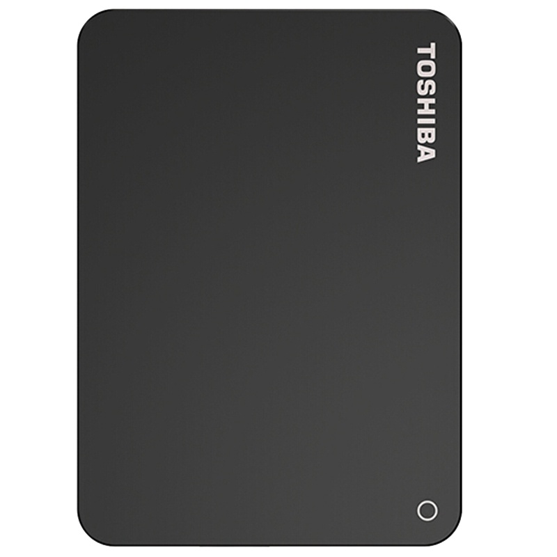 东芝(TOSHIBA)V9 支持备份和加密 CANVIO高端系列 2.5英寸 移动硬盘(USB3.0)2TB(经典黑)