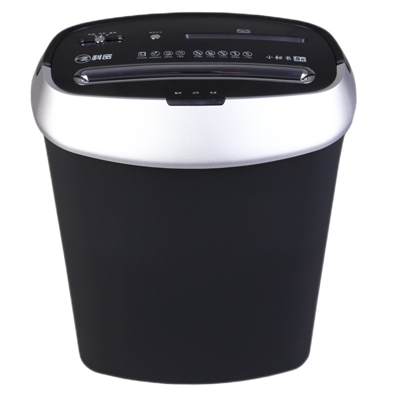 科密(comet) S6碎纸机 家用碎纸机可碎光盘/信用卡安全触停技术 防伤手指