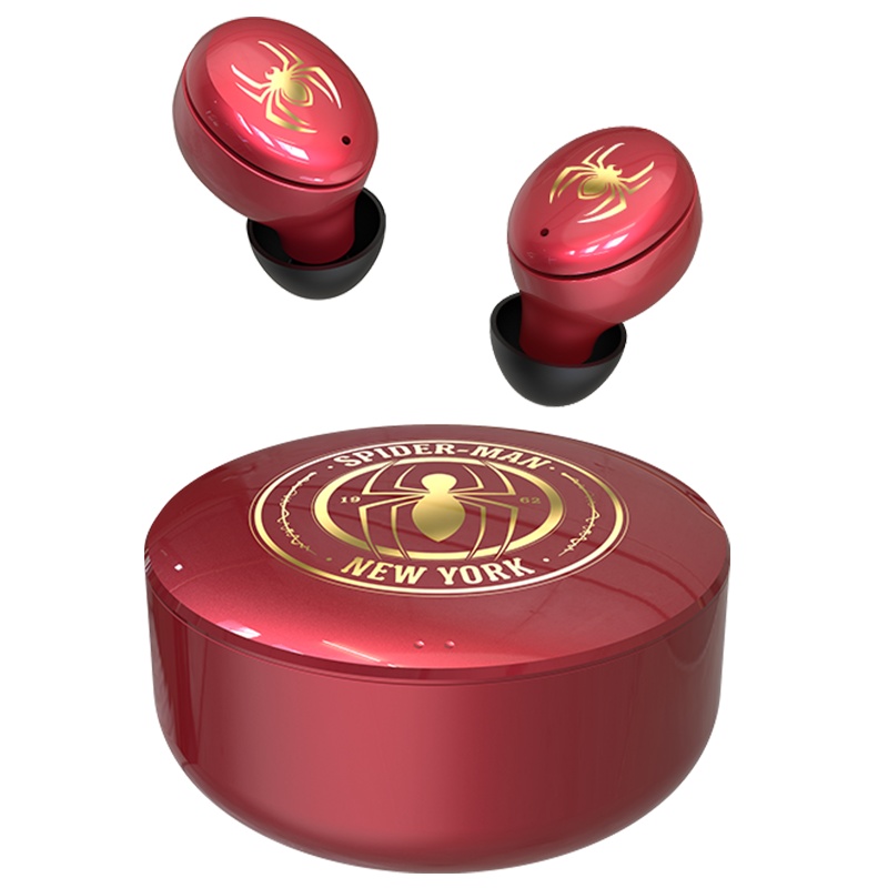 [漫威正版]Air3蜘蛛侠版 OONTZ珍藏版 真无线TWS蓝牙耳机 防水降噪 苹果/安卓手机适配 赤红色