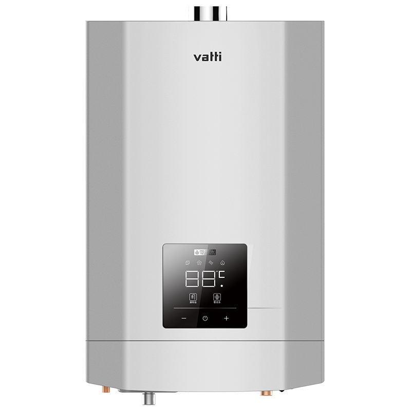 华帝(vatti)零冷水燃气热水器i12037-13天然气即热零等待家用恒温瀑布浴增压大水量低压启动主动安防抑菌13升