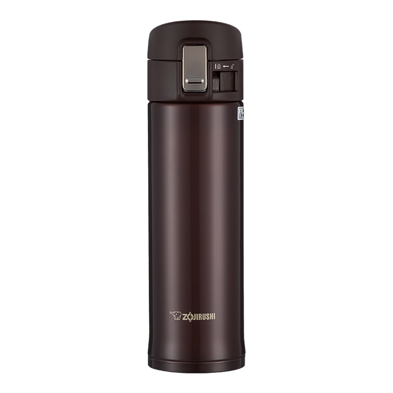 象印(ZO JIRUSHI) 保温杯SM-KR48 双层真空保温杯男女士车载商务水杯情侣杯弹盖杯304不锈钢学生保温水杯