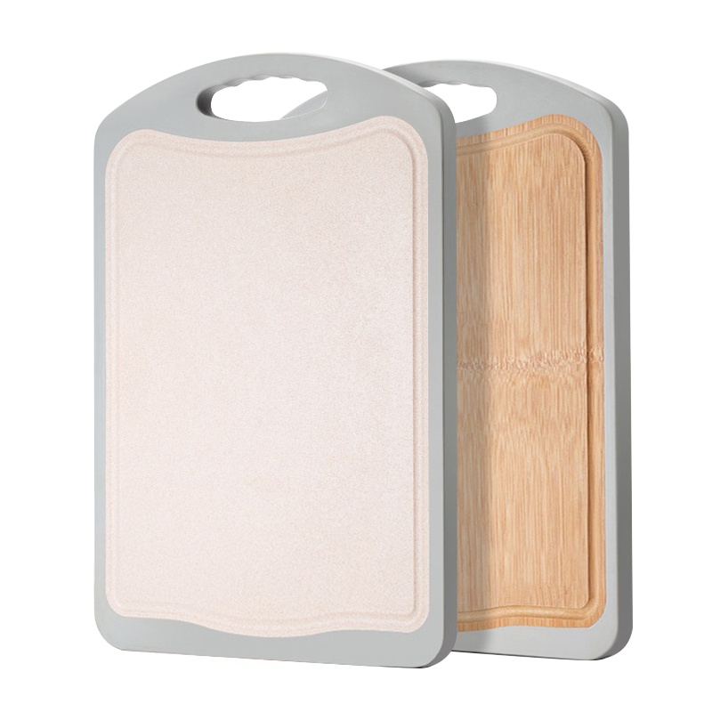 拾画 整竹谷物纤维双面砧 菜板加厚板抗菌防霉切菜板水果案板易清洗擀面板占板水果板 SH-2239