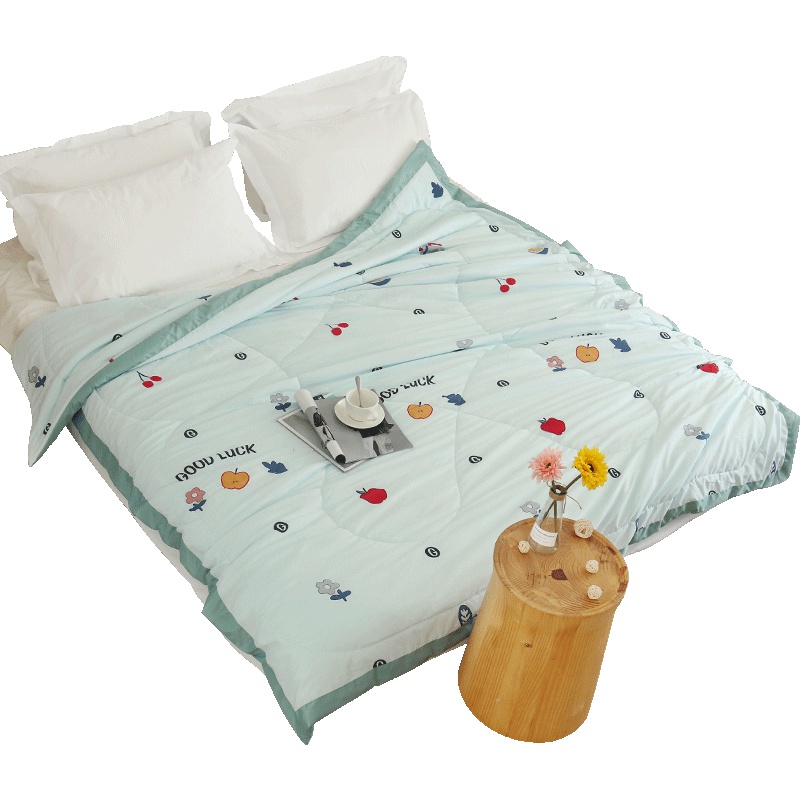 龙之涵[LONGZHIHAN]婴儿被子宝宝夏凉被夏季薄款儿童婴幼儿园小被子中大童空调被午睡