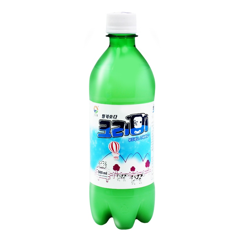 韩国进口九日牛奶碳酸饮料韩国碳酸饮料500ml整箱发货销售20瓶起售整箱20瓶