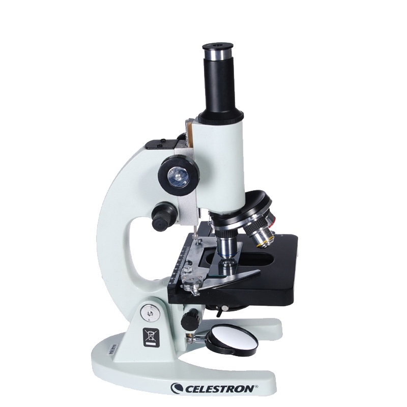 星特朗生物显微镜单筒支架式学生科研光学显微镜44104普通望远镜