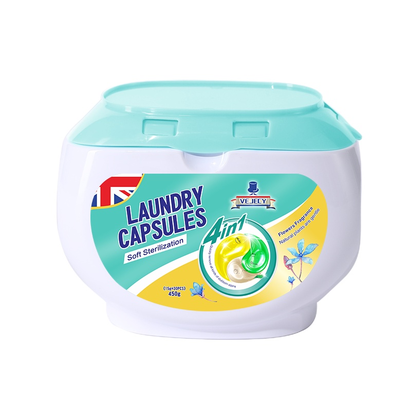 维爵士-4效合一洁净洗衣凝珠 (约克花园)