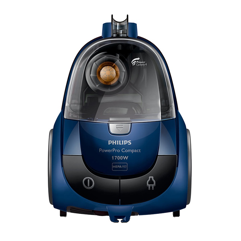 飞利浦(Philips)无尘袋吸尘器FC8471/81家用1400W大功率超强吸力卧式吸尘扫地机可水洗滤网