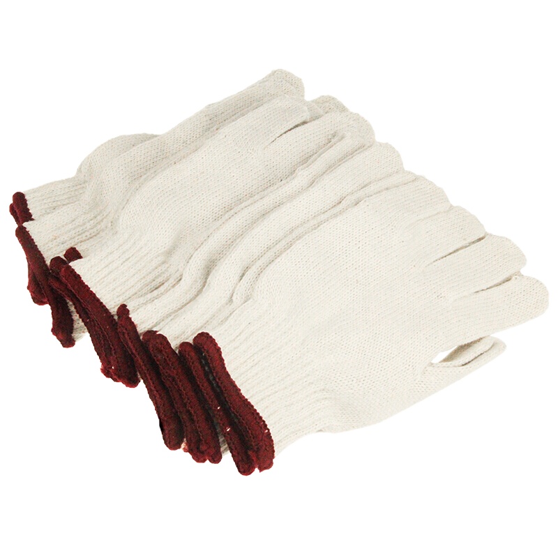 伊派克 五指 加厚 耐磨 棉纱 线手套 70g 22cm-24cm 十副每打 (单位:打)