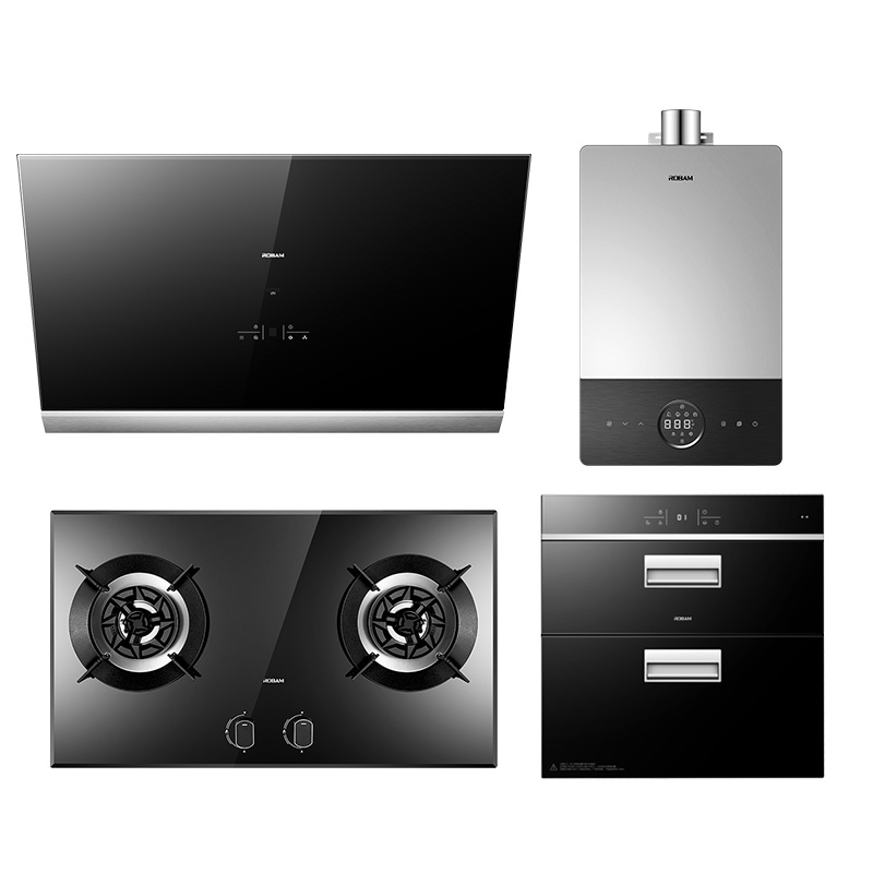 老板(ROBAM)油烟机燃气灶消毒柜热水器27X6+57B0+705+650-16L(天然气)烟灶消热套餐厨电套装