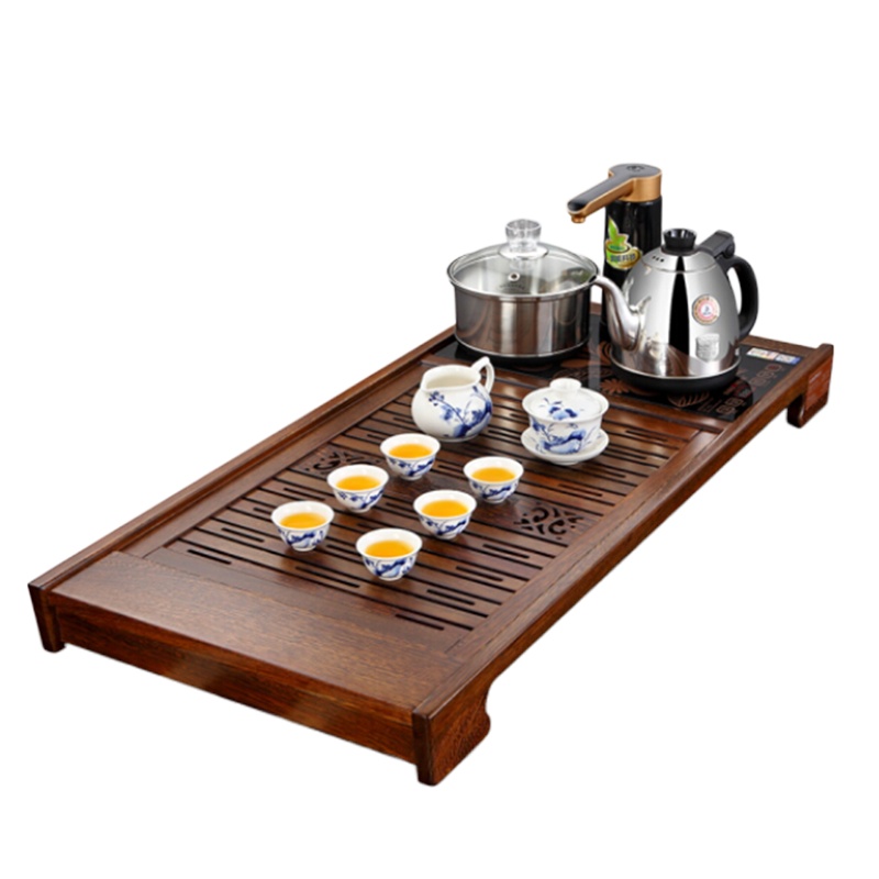 金灶(KAMJOVE) 鸡翅木实木茶盘 全自动上水功夫茶具茶台套装R-350A