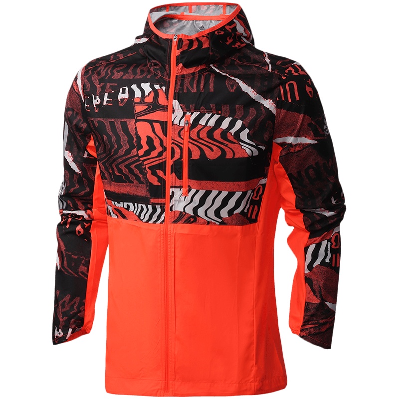 阿迪达斯男服外套夹克跑步防风休闲运动服FL6988